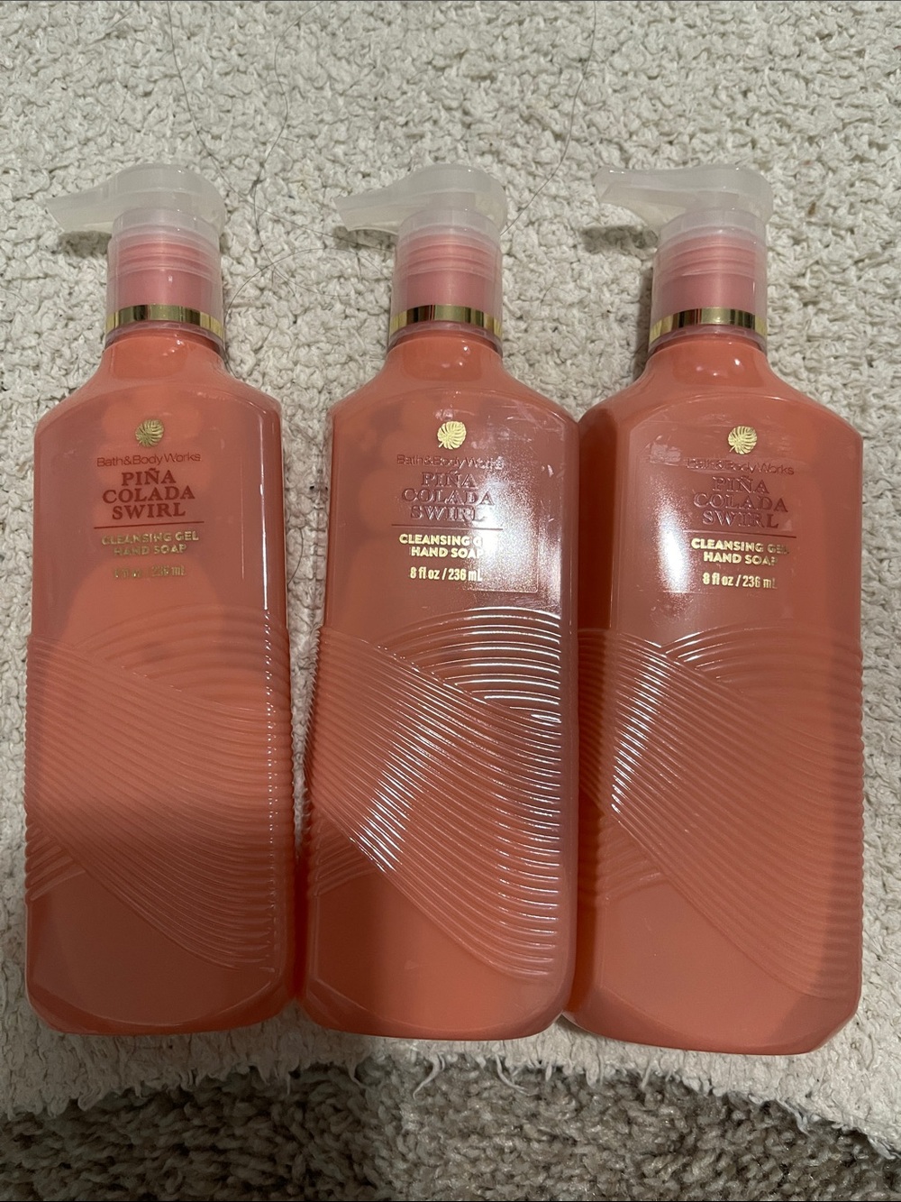 NEW- White Barn / Bath & Body Works. 3 Pina Colada Swirl
